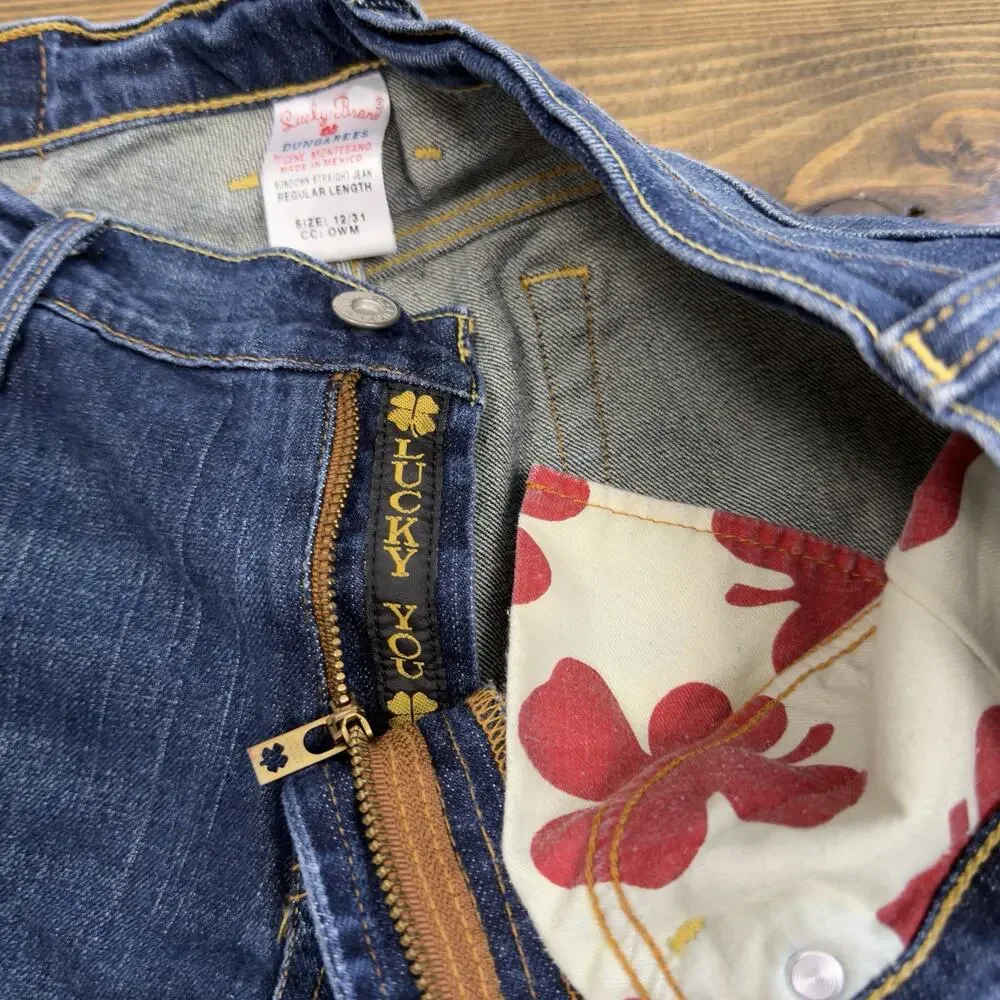 Lucky Brand Jeans Straight Bootcut Women's Size 12/31 Style Number 7W10104